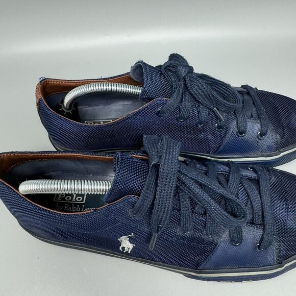 Ralph Lauren Navy Athletic Shoes - Picture 2 of 8